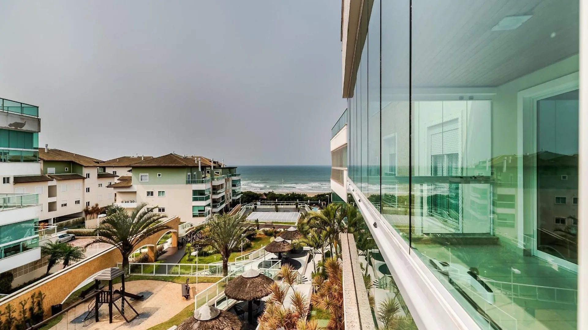 Apartmán Apto Beira Mar Com Vista Praia Do Santinho Asr204 Florianópolis